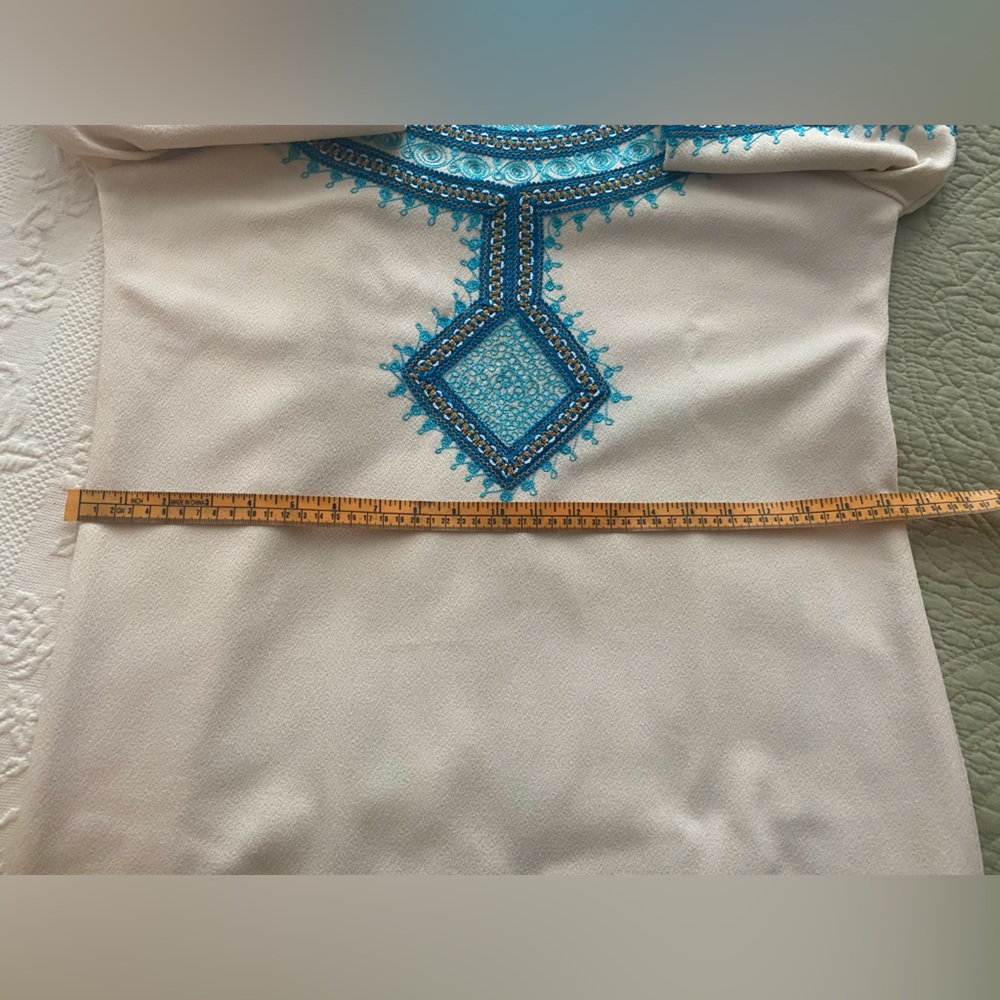 Vintage 60’s /70’s, handmade embroidered caftan kaftan - Picture 11 of 16